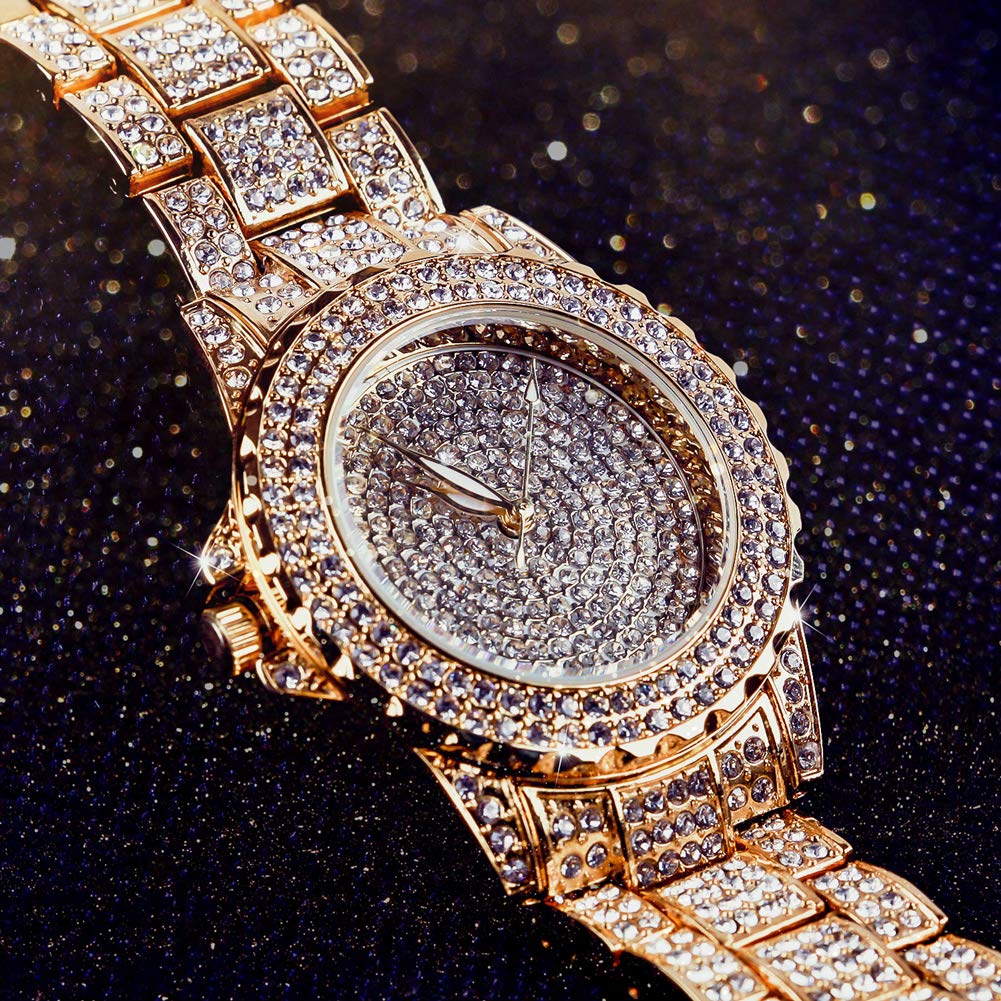 Smalody Round Luxury Women Watch Crystal Rhinestone Diamond - Smalody Official Imagery - 7