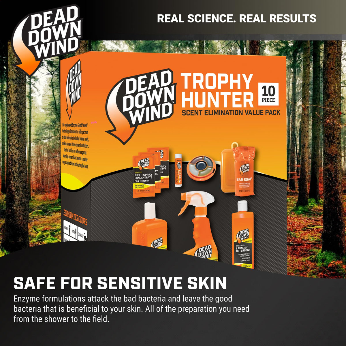 DEAD DOWN WIND Trophy Hunter Scent Eliminator 10 Piece Kit - DEAD DOWN WIND Official Imagery - 6