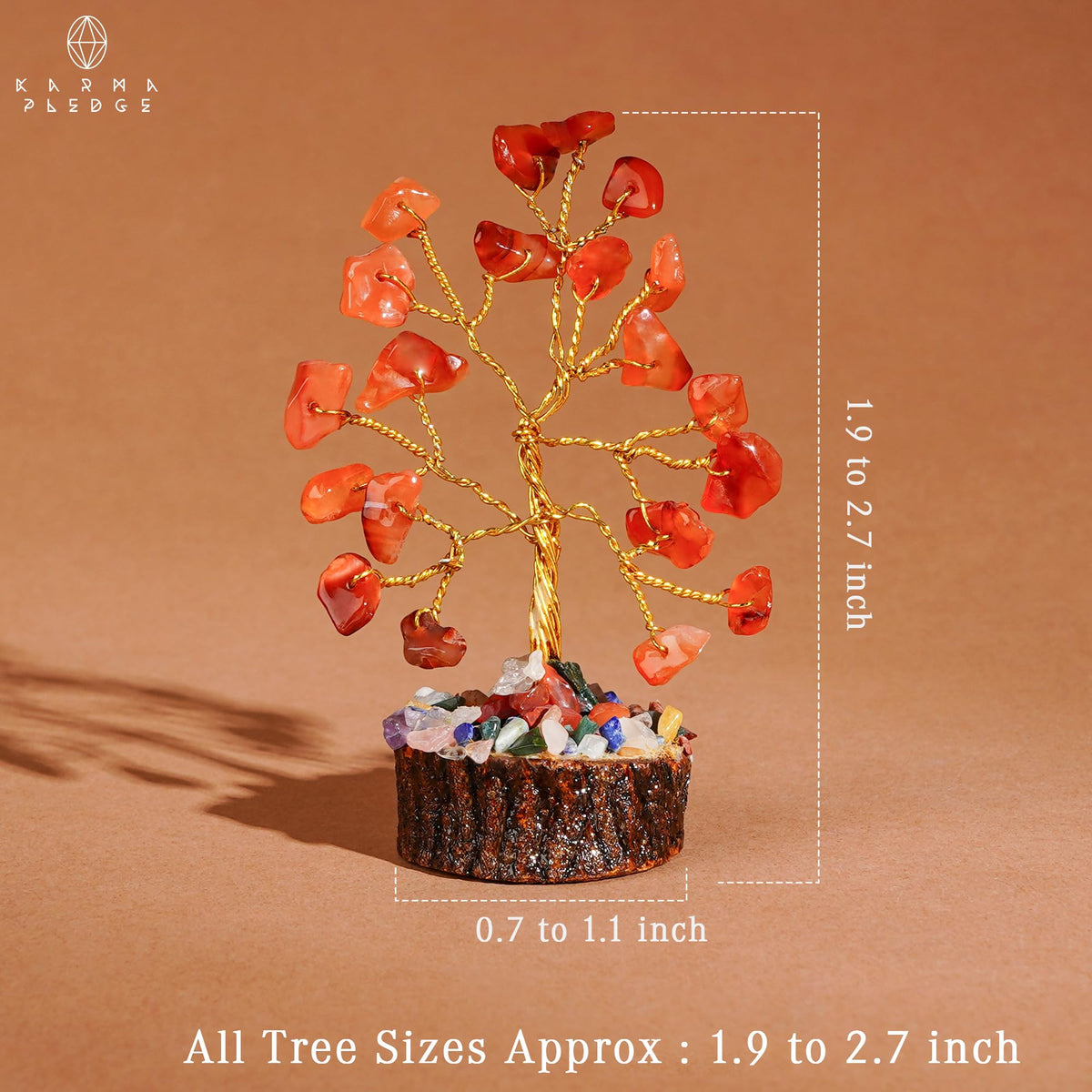 Crystal Tree Set of 12 Unique Birthday Gifts for Women - KARMAPLEDGE Official Imagery - 4