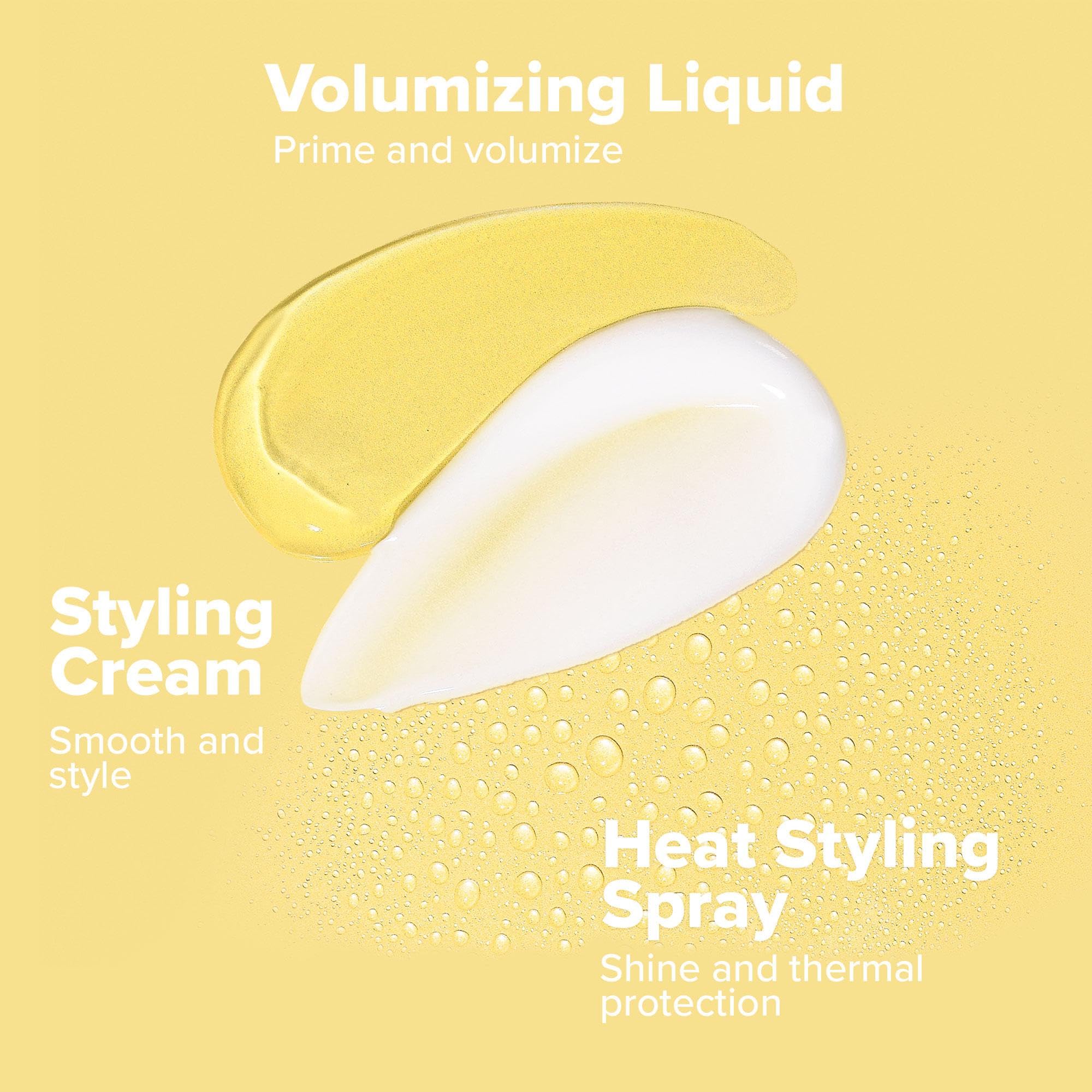 Paul Mitchell Clean Beauty Volumizing Liquid, Prime & Volumize, For All Hair Types, Especially Fine Hair, 3.4 fl. oz.