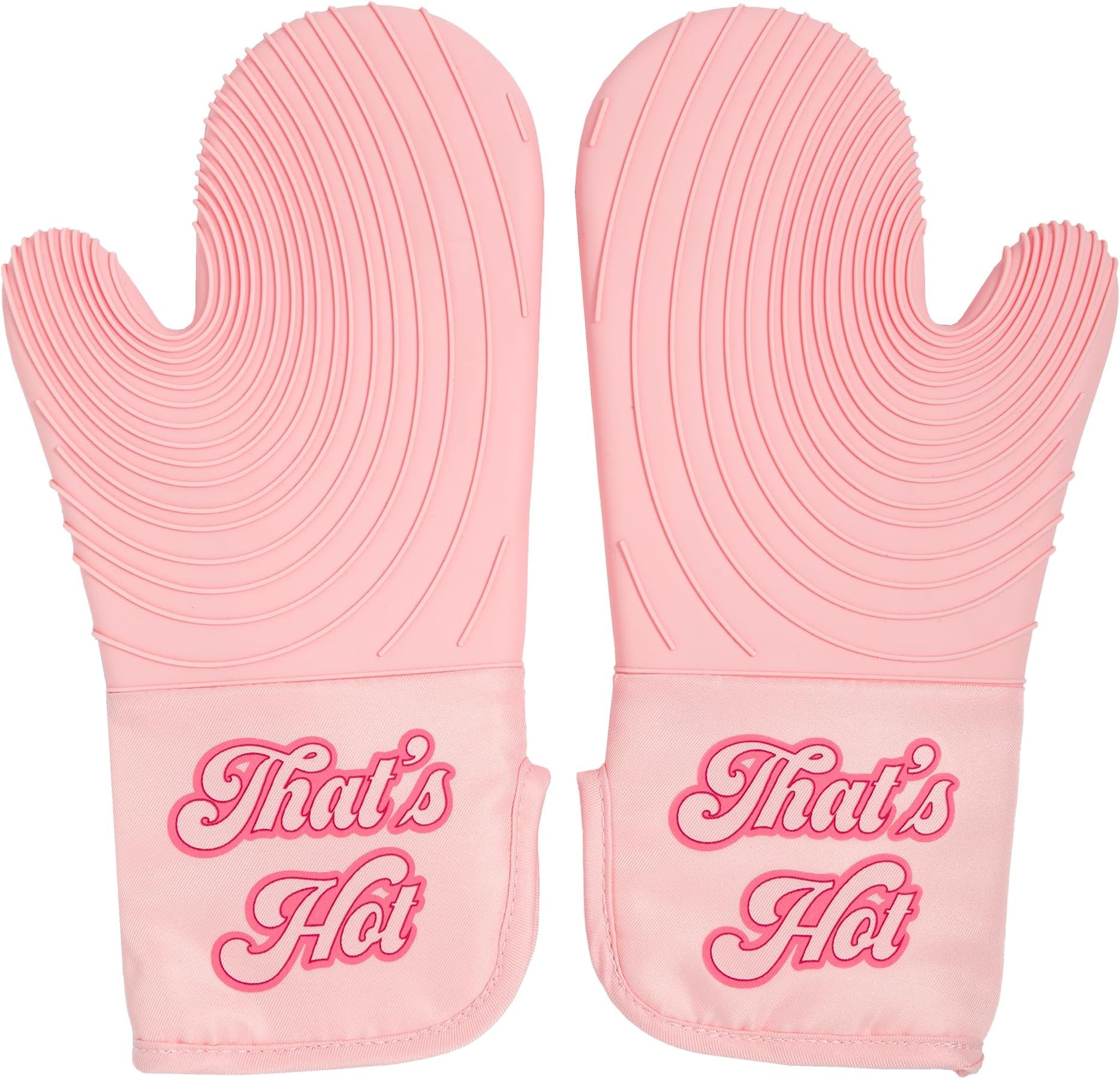 Paris Hilton Oven Mitt Set with Iconic That's HOT Design, Heat Resista - View 9