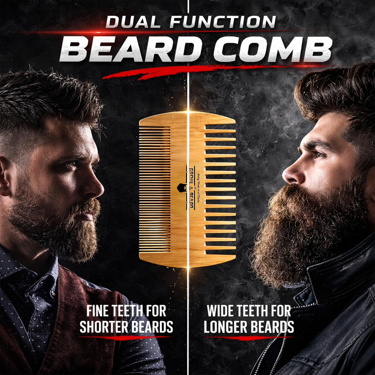 Beard Straightener Grooming Kit for Men Beard Growth Kit - GROW ALPHA BEARD Official Imagery - 8