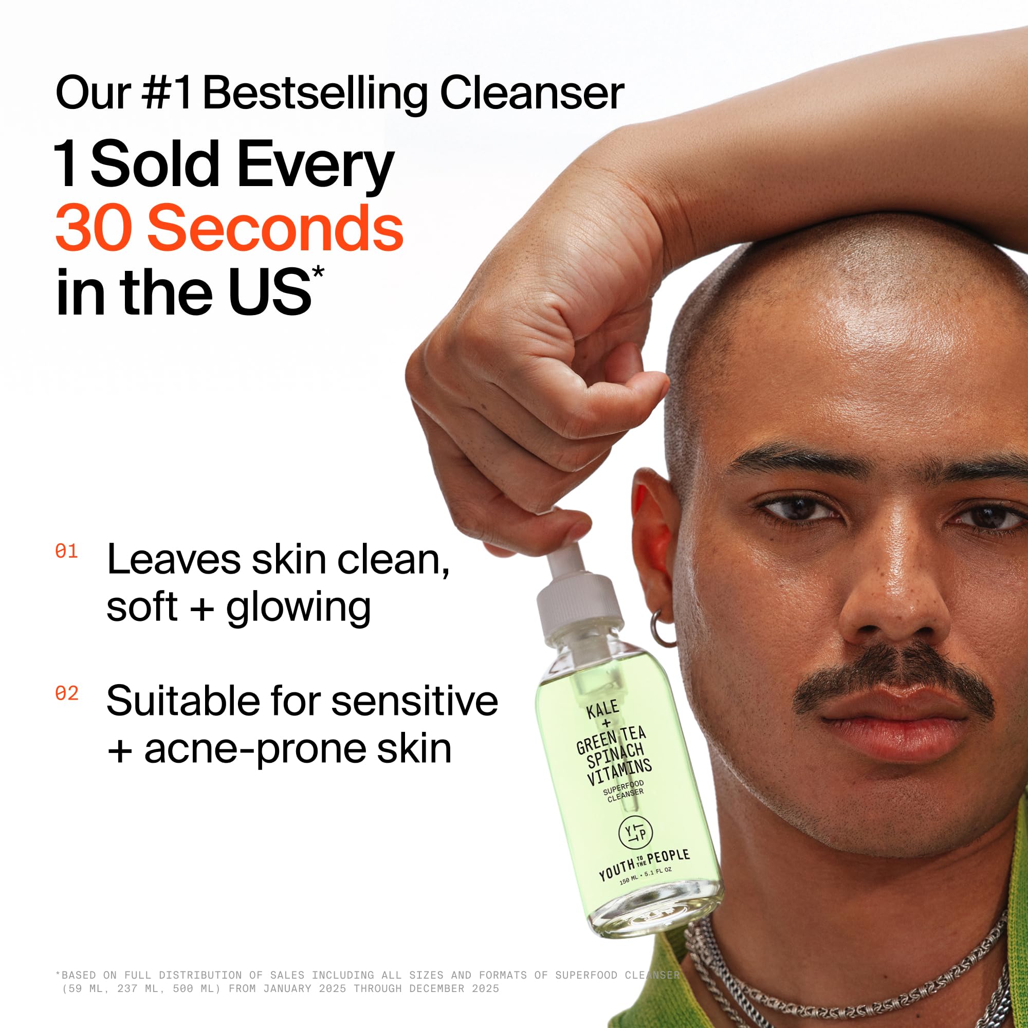 Elefair Tech Youth To The People Superfood Cleanser - Kale + Spinach Hydrating - Elefair Tech Official Product View 3