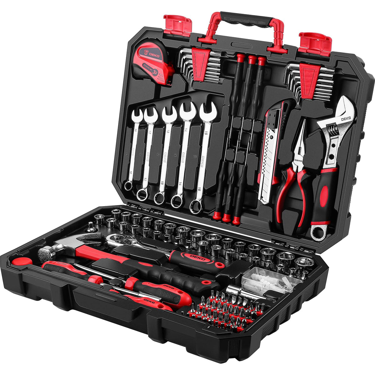 DEKOPRO Tool Set 158 Piece Home Tool Kit Household Basic - DEKOPRO Official Imagery - 2