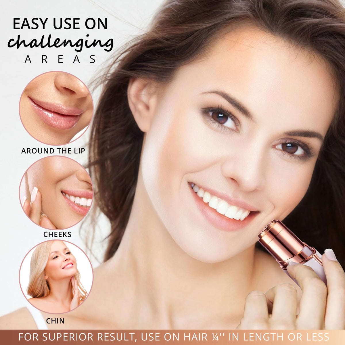 Facial Hair Removal for Women Electric Hair Removal Device - Profeir Official Imagery - 3