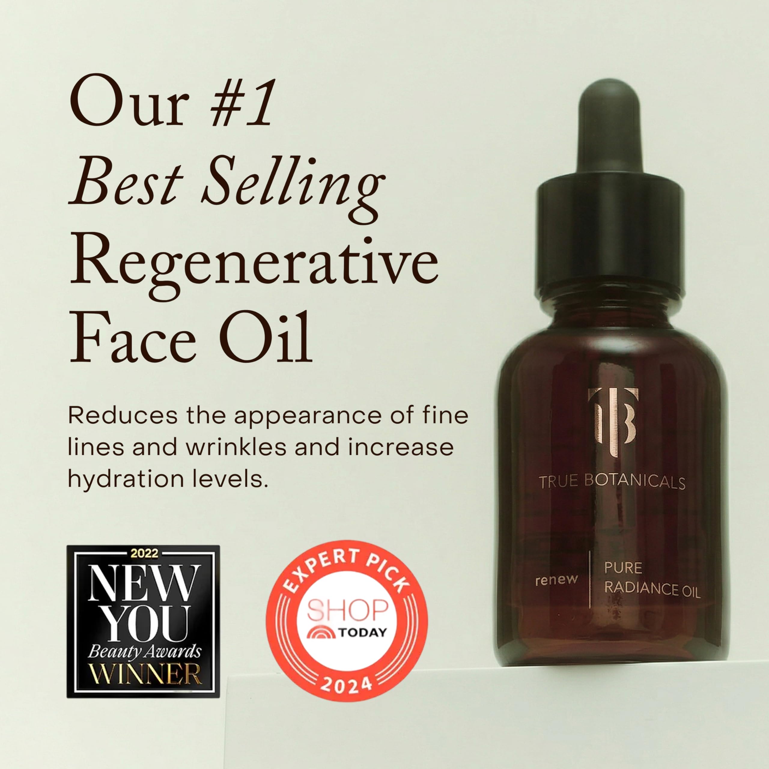 True Botanicals Renew Pure Radiance Face Oil with Rosehip 1 - True Botanicals Official Imagery - 3