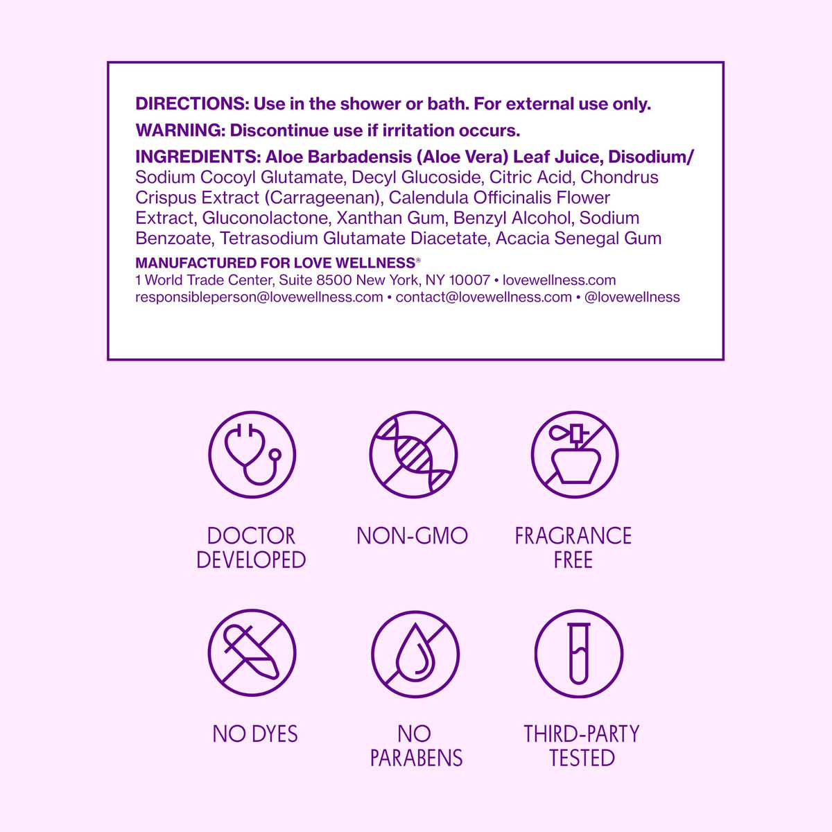 Love Wellness pH Balanced Cleanser Wipes - Love Wellness Official Imagery - 4
