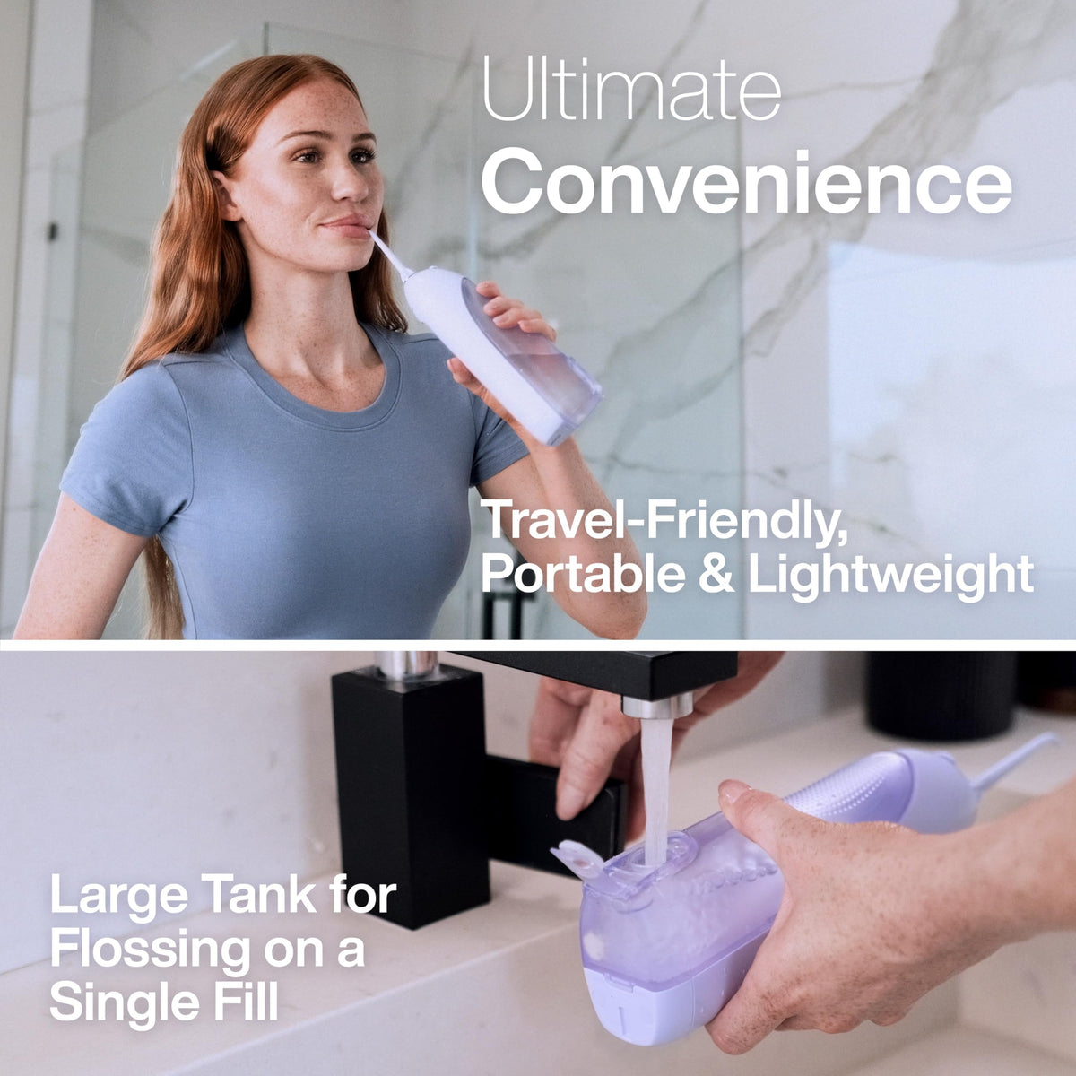 AquaSonic Icon Water Flosser for Teeth Cordless Rechargeable - Aquasonic Official Imagery - 5