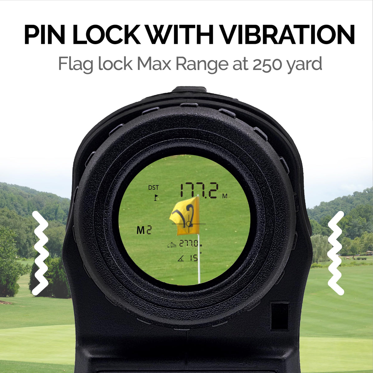 Golf Rangefinder with Slope Switch for Tournament Use 900 - AILEMON Official Imagery - 5