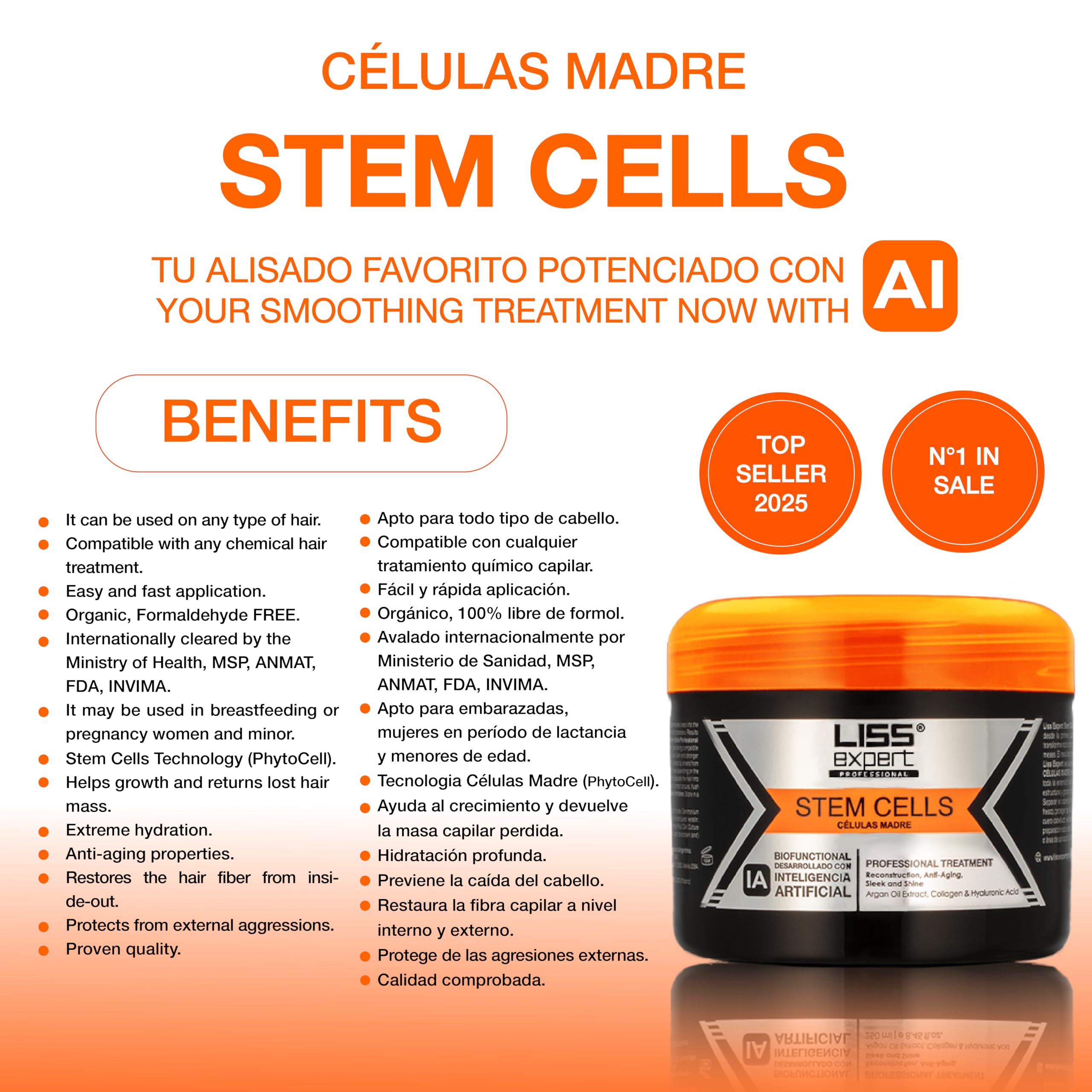 Liss Expert Professional Stem Cells Smoothing Treatment - Liss Expert Professional Official Imagery - 3