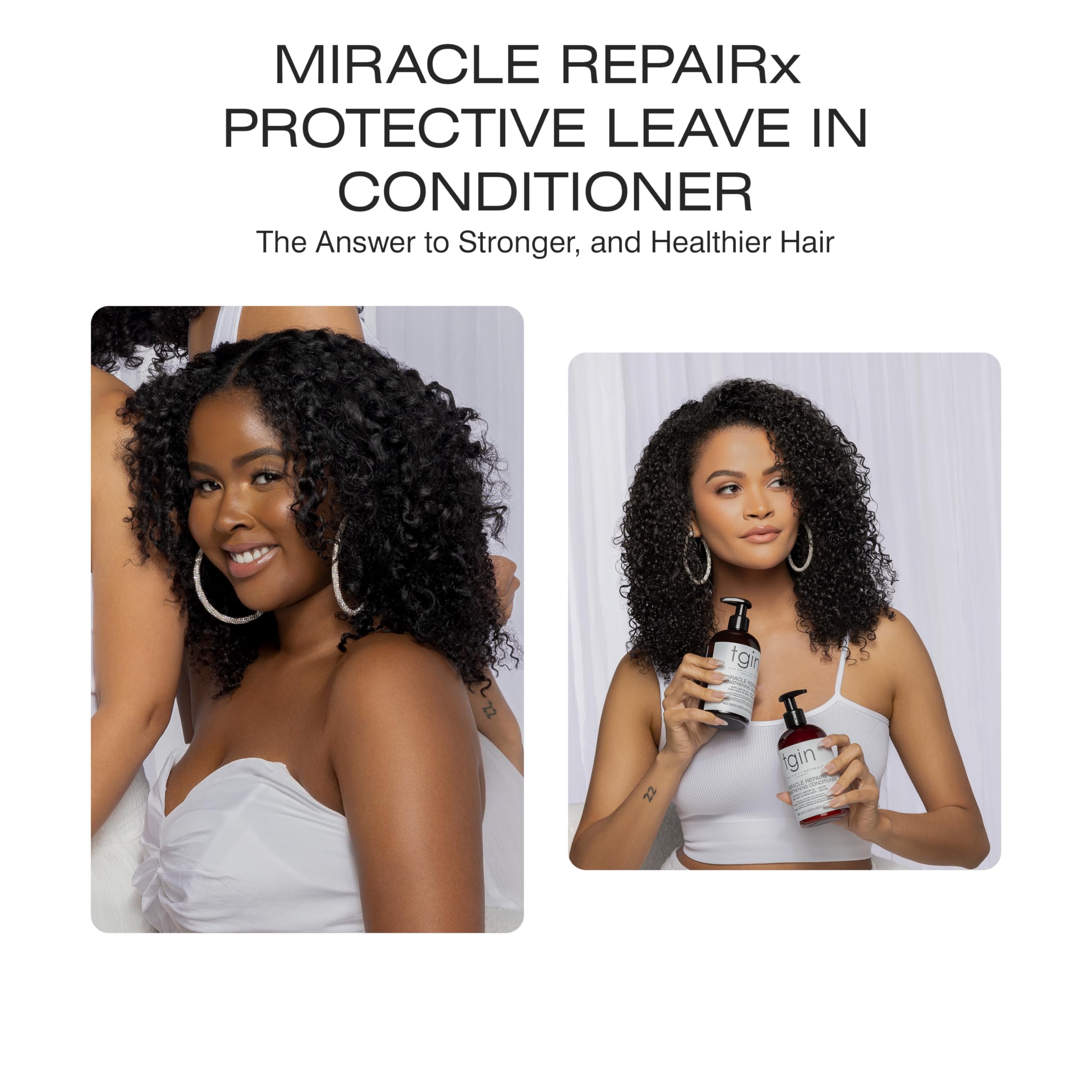 Thank God It's Natural tgin Protective Leave In Conditioner – Restores Moisture - Thank God It's Natural Official Product View 5