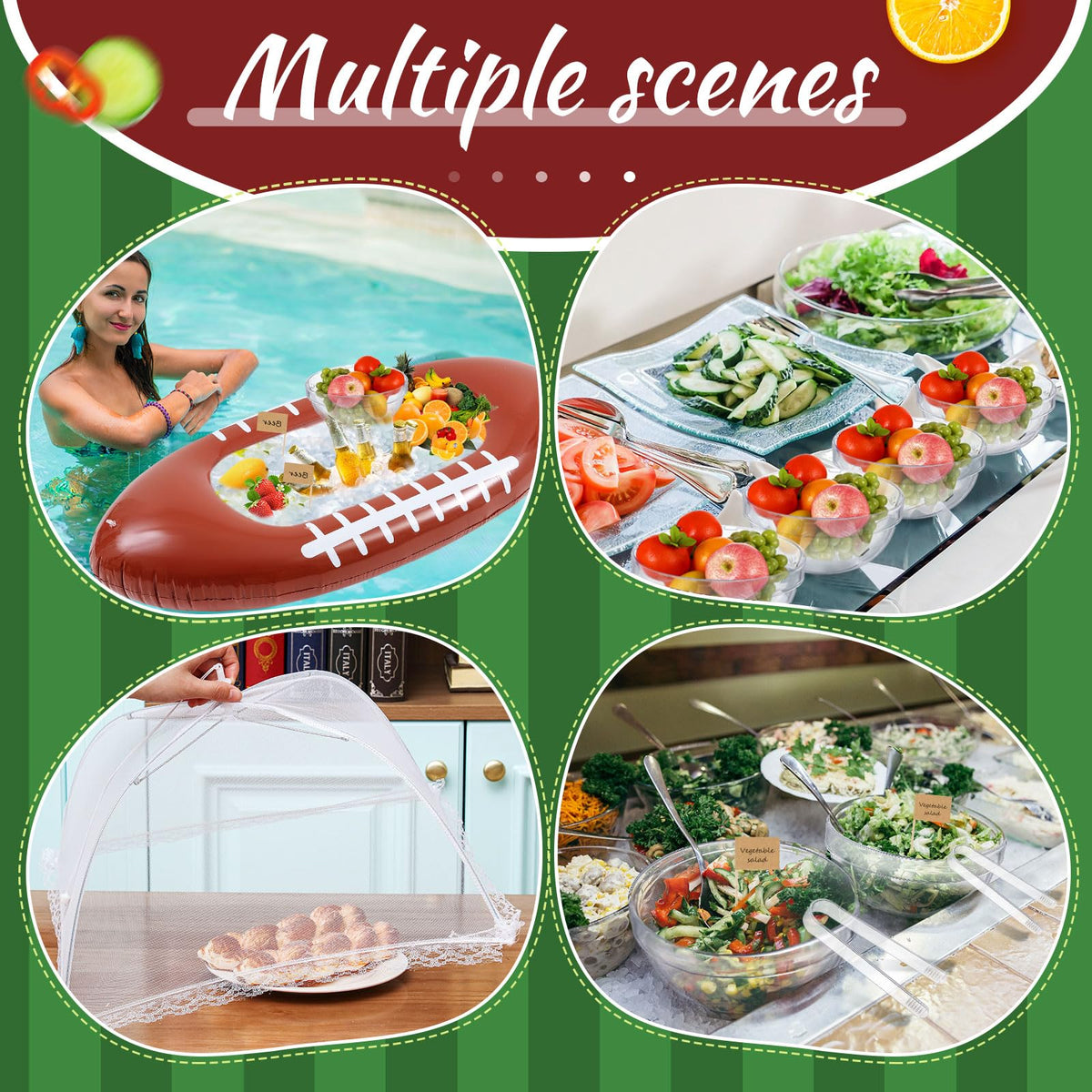 FillTouch 128 Pcs Inflatable Buffet Cooler for Parties 2 - FillTouch Official Imagery - 6