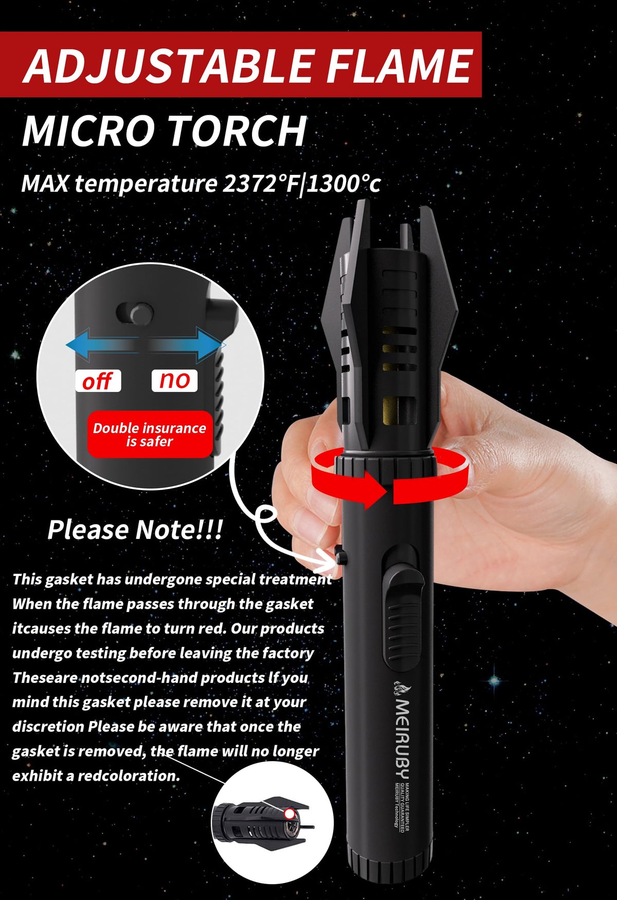 Gifts for Men Dad Adults Lightsaber Torch Lighter Flame - MEIRUBY Official Imagery - 5