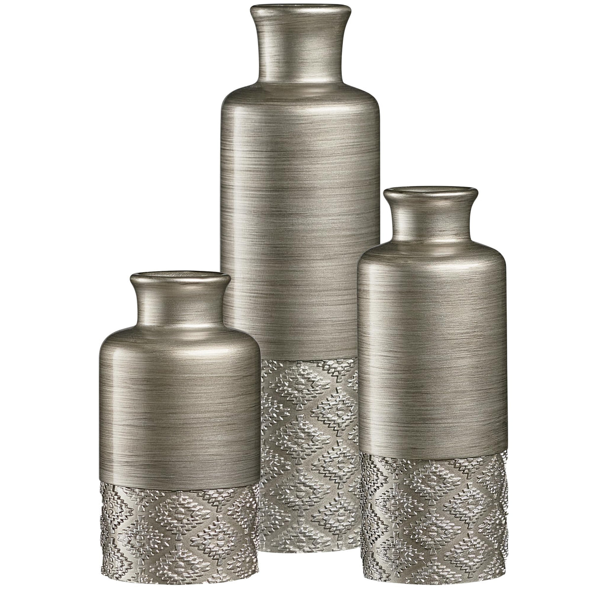 Creative Scents Dublin Silver Vases - Creative Scents Official Imagery - 1
