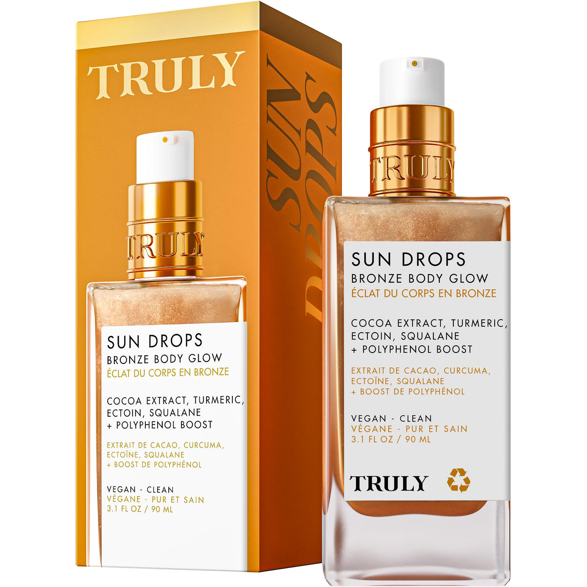 Truly Beauty Sun Drops Bronze Body Glow Oil - Premium Selection Official Imagery - 2