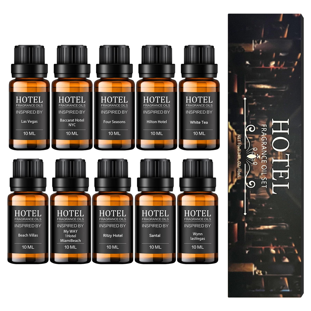 Hotel Collection Diffuser Essential Oil Gift Set Hotel - SYOEIO Official Imagery - 8