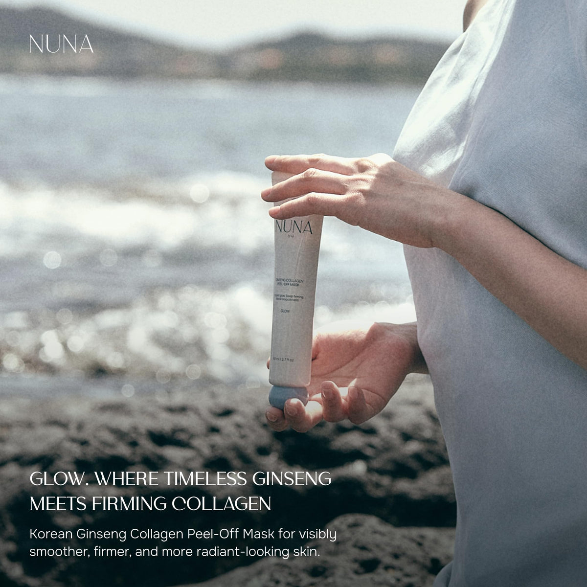 NUNA Ginseng Collagen Peel Off Mask with Panax Ginseng Root - NUNA Official Imagery - 6