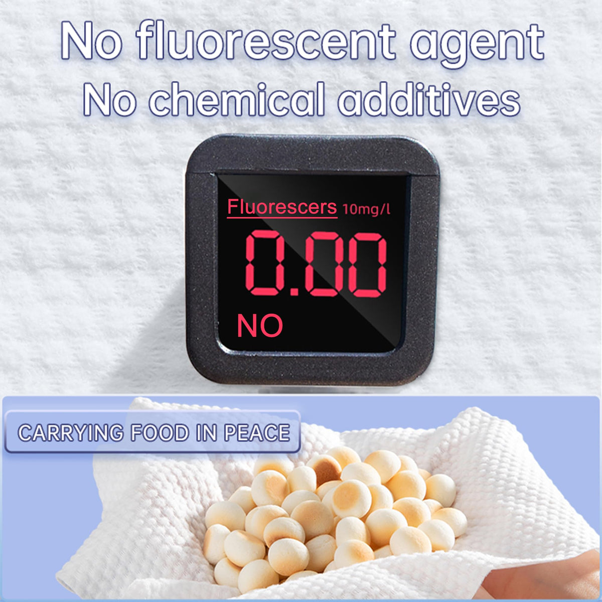 100 Count Face Towels Disposable Clean Towels - ZPCO Official Imagery - 5