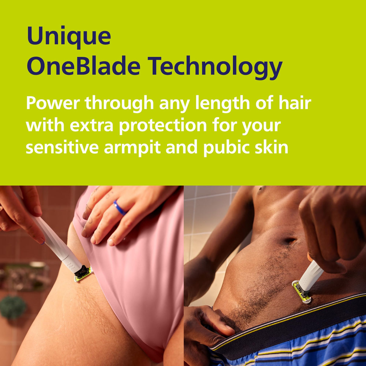 Philips Norelco OneBlade Intimate Trimmer and Shaver with - Norelco Official Imagery - 6