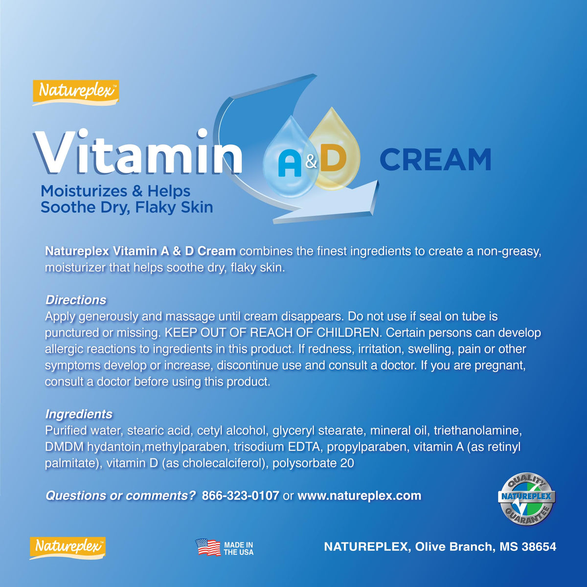 Natureplex Vitamin Cream Bundle Includes Aloe Vera Vitamin E - Natureplex Official Imagery - 5
