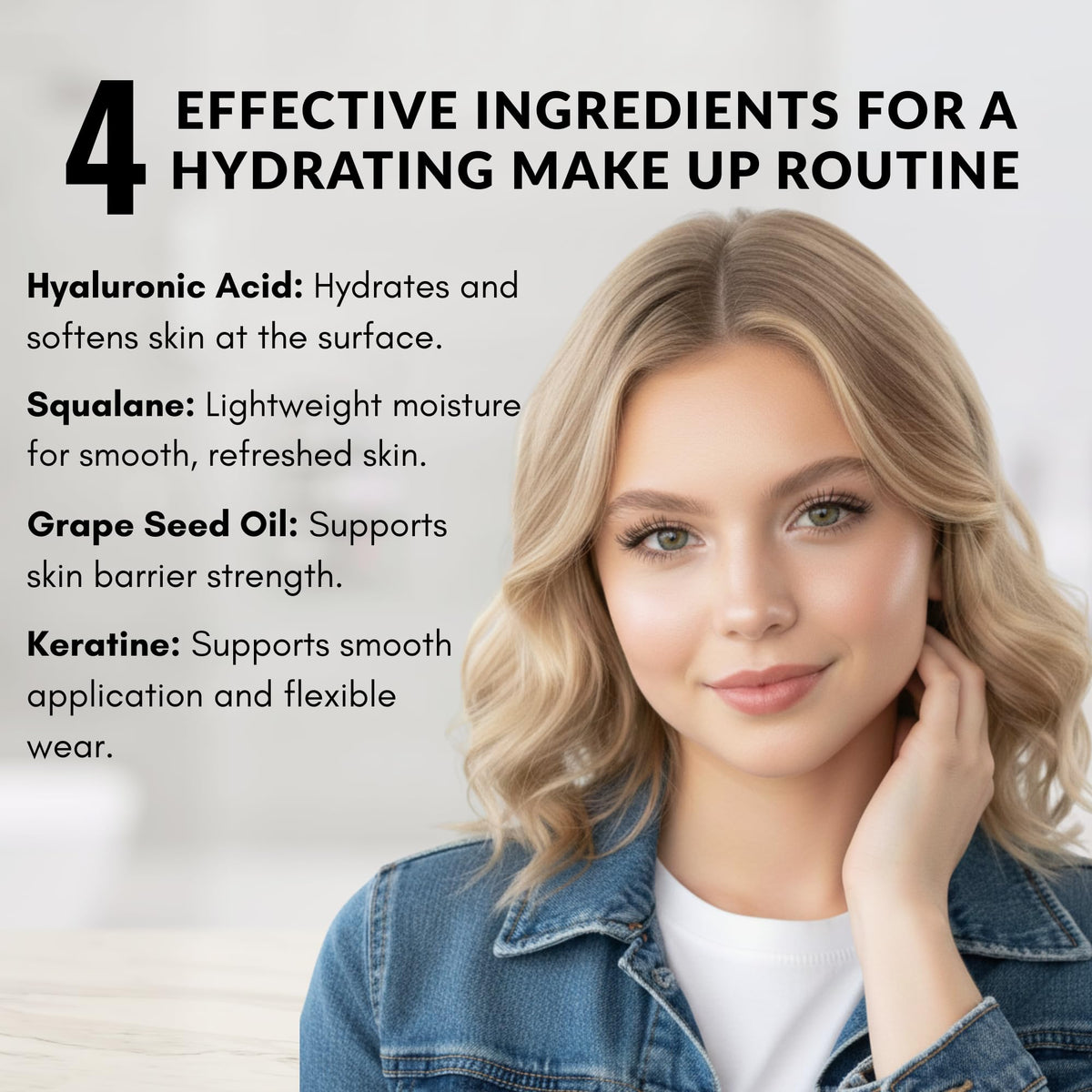 tre belle Hyaluronic Tinted Moisturizing Cream 2 in 1 Double - êb être belle Official Imagery - 4