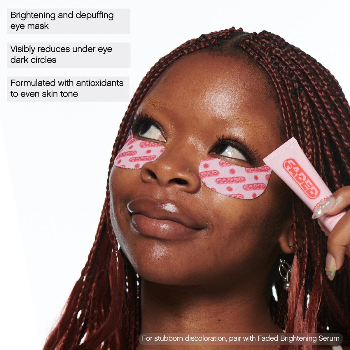 Topicals Faded Brightening Under Eye Masks Depuffs Brightens - Topicals Official Imagery - 3