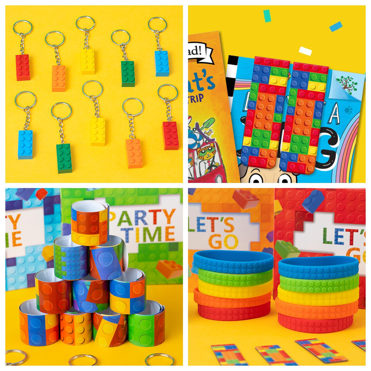 DMIGHT 90PCS Building Block Birthday Party Favors Supplies - DMIGHT Official Imagery - 8