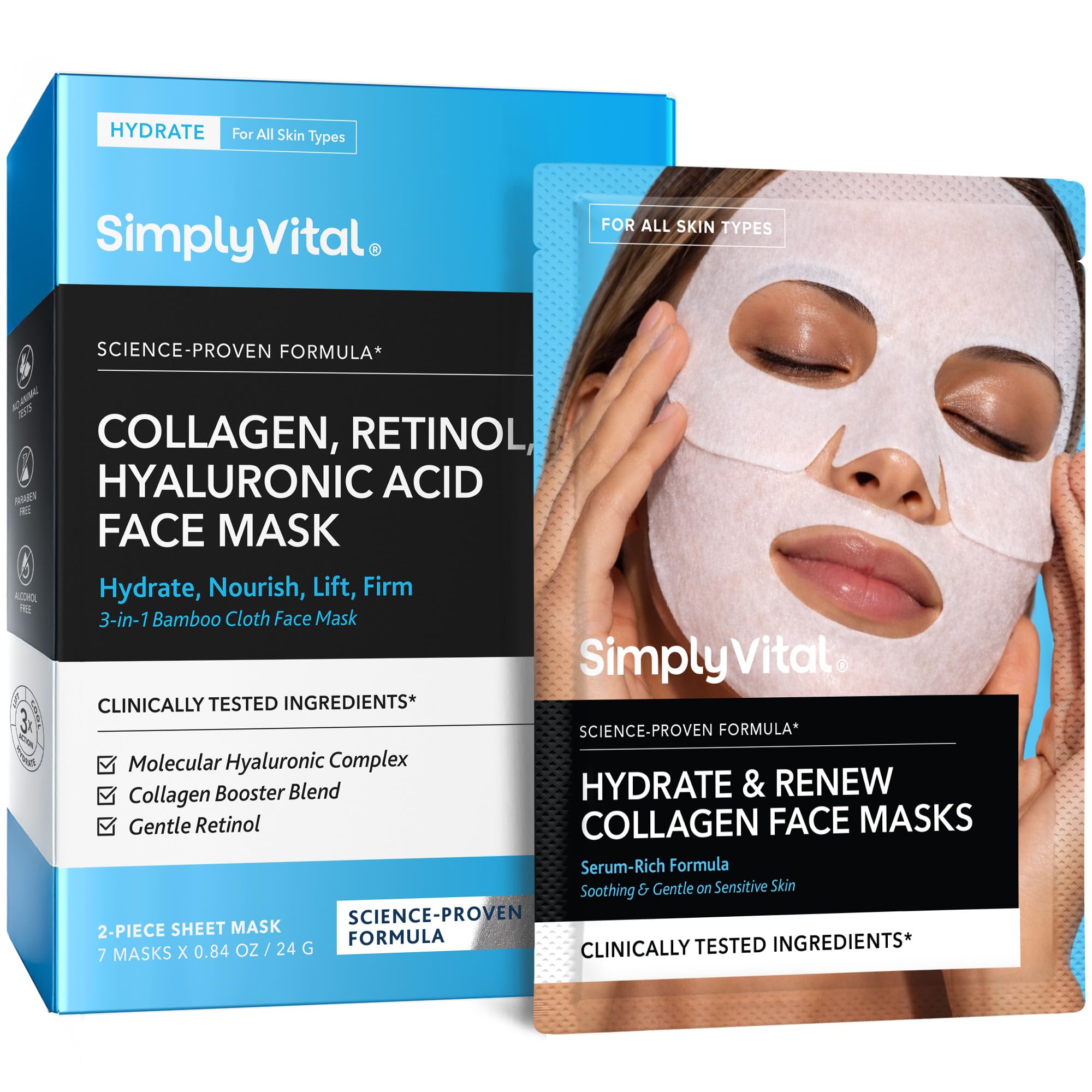 Collagen Facial Mask - SimplyVital