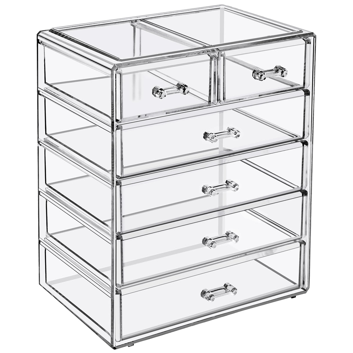 Sorbus 6 Drawer Makeup Organizer with Small Wide Drawers - Sorbus Official Imagery - 2