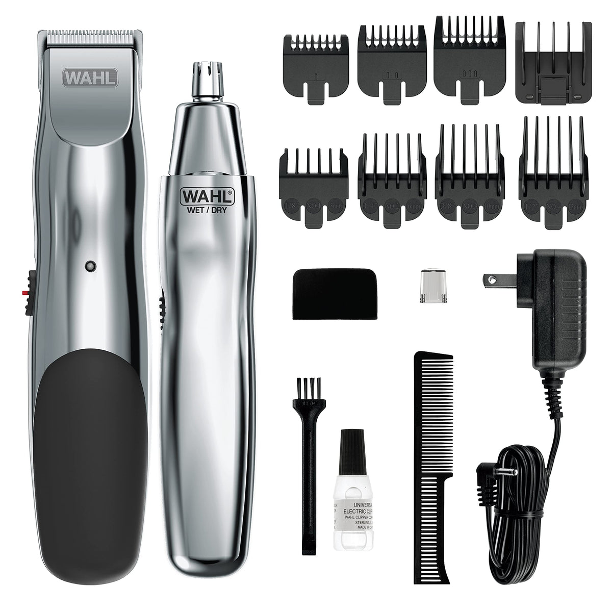 Wahl Groomsman Rechargeable Beard Trimmer Kit Bonus Battery - Wahl Official Imagery - 2