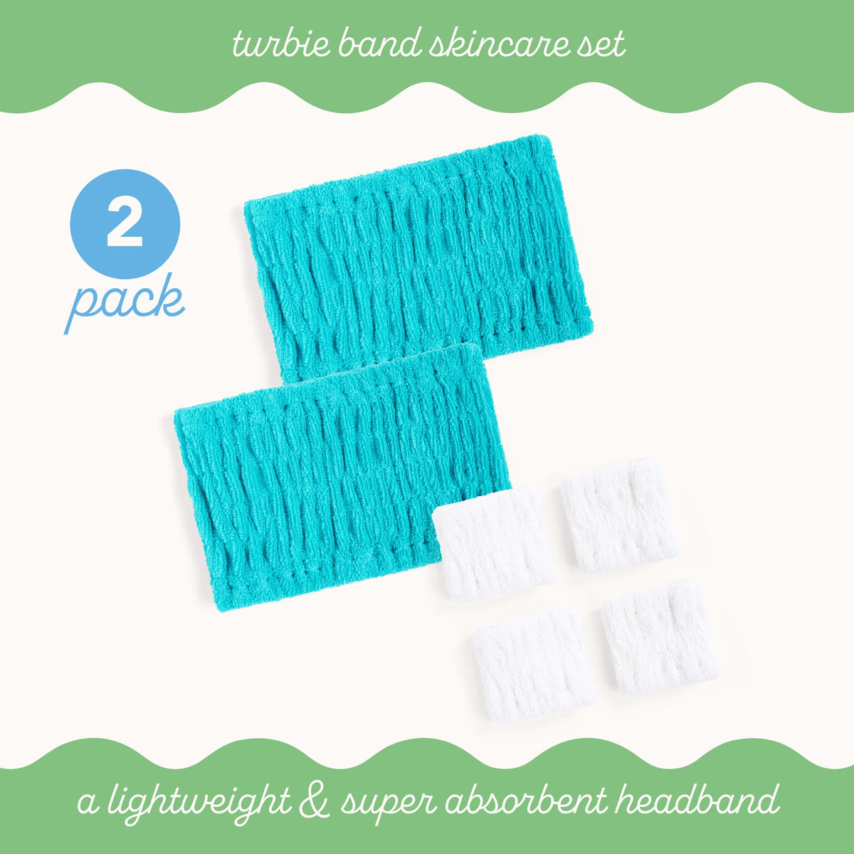 Turbie Twist 2 Pack Turbie Band and 4 Pack Turbie Wrist - Turbie Twist Official Imagery - 4