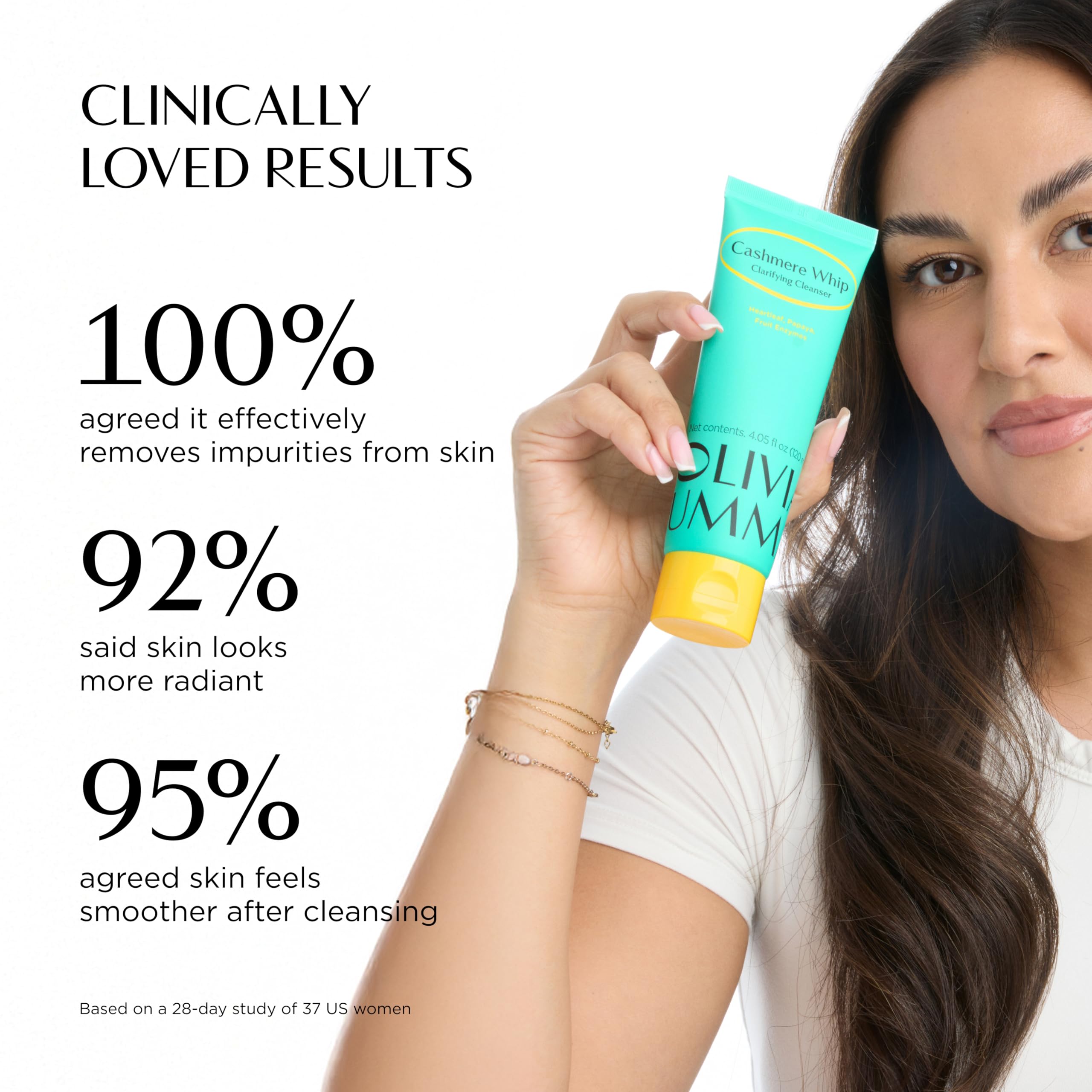 OLIVIAUMMA Cashmere Whip Clarifying Cleanser, Gentle Daily Fac... - OLIVIAUMMA Official Product View 6