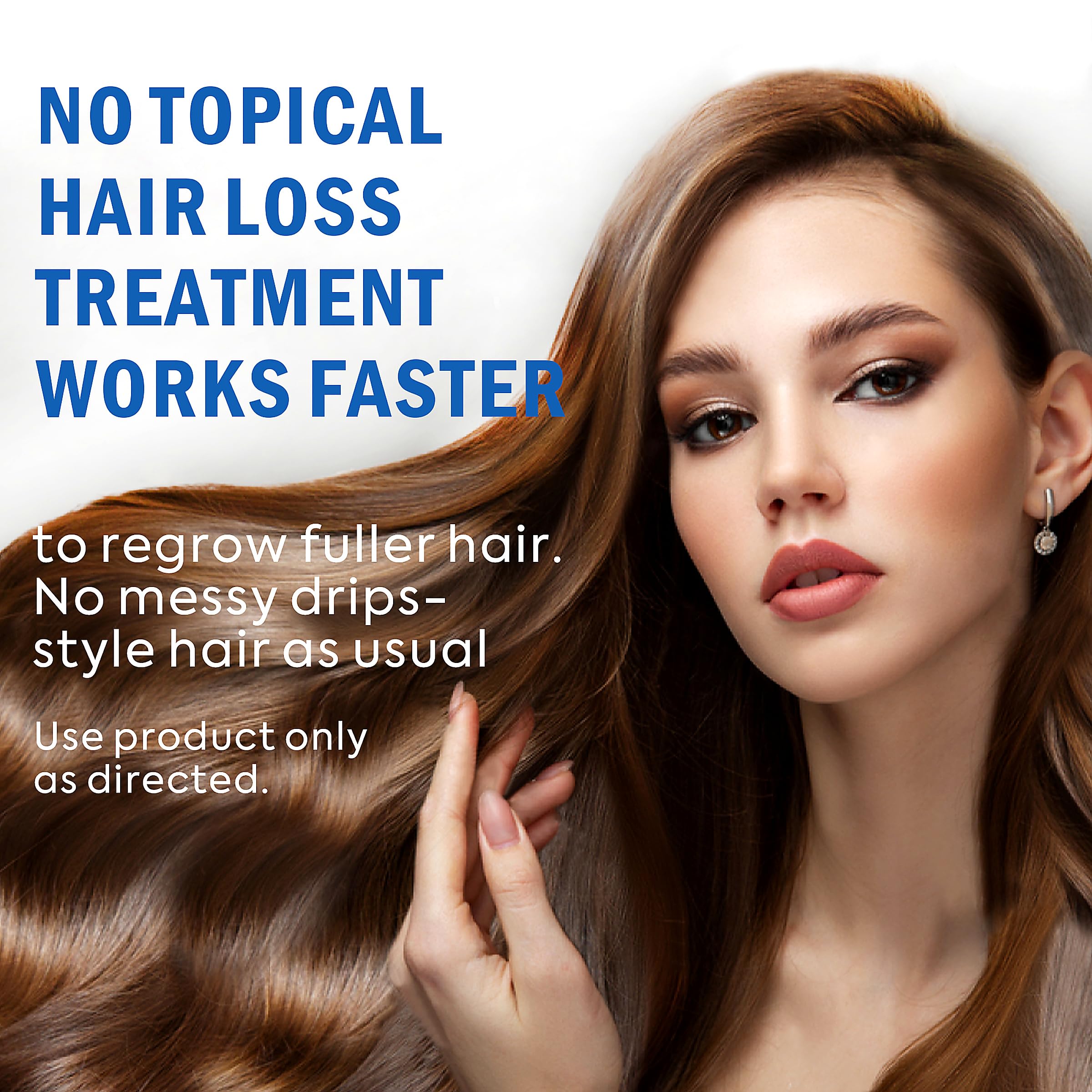 TOMUM 5% Minoxidil Topical Spray for Hair Regrowth 60ml 2-Pack