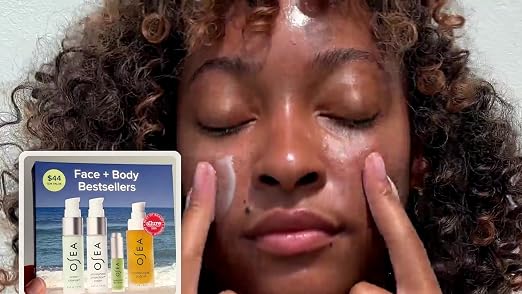 OSEA Face + Body Bestsellers, 4-Piece Skin Care Travel-friendl... - Product Imagery