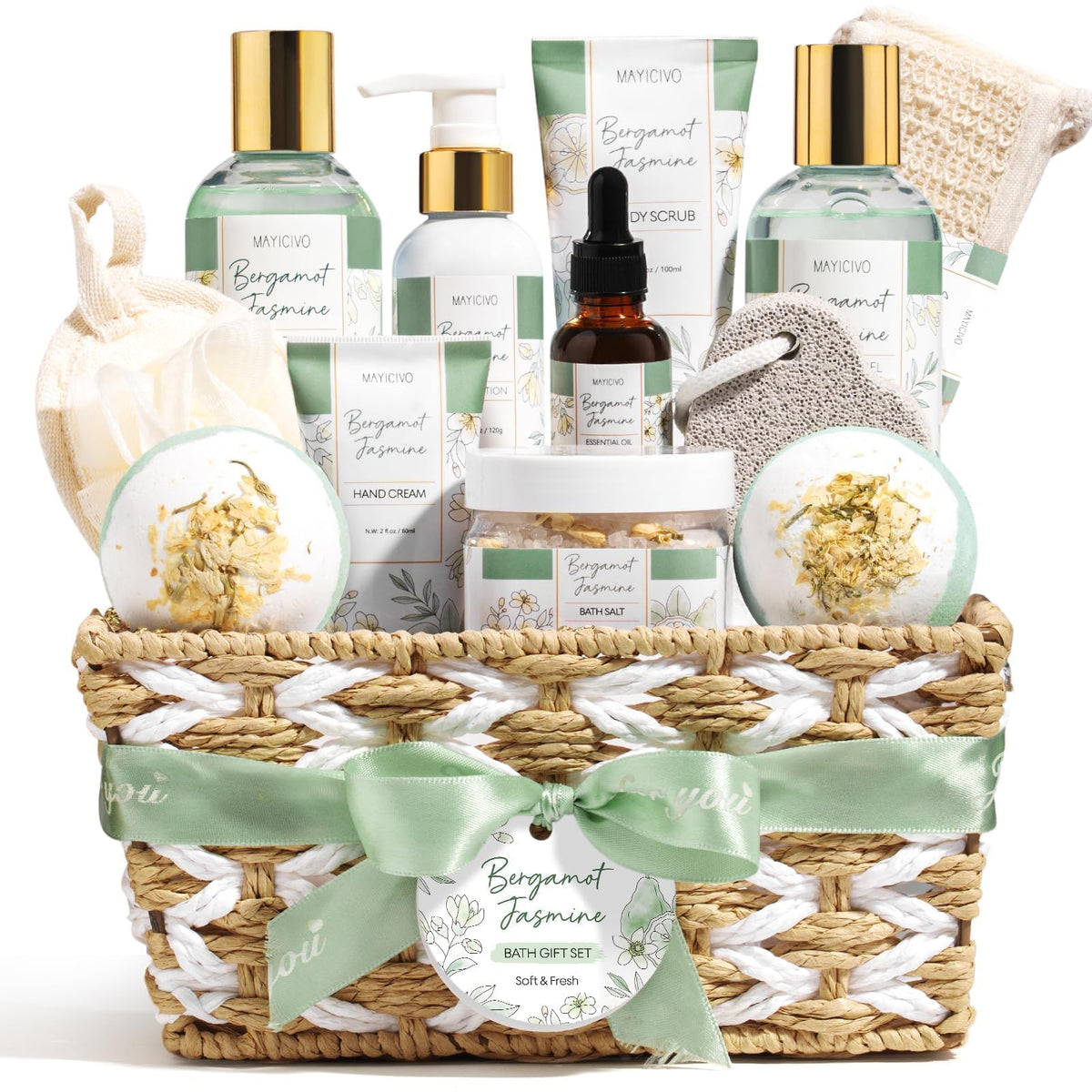 Birthday Gifts for Women Spa Gift Baskets Bath Set for Women - MAYICIVO Official Imagery - 2