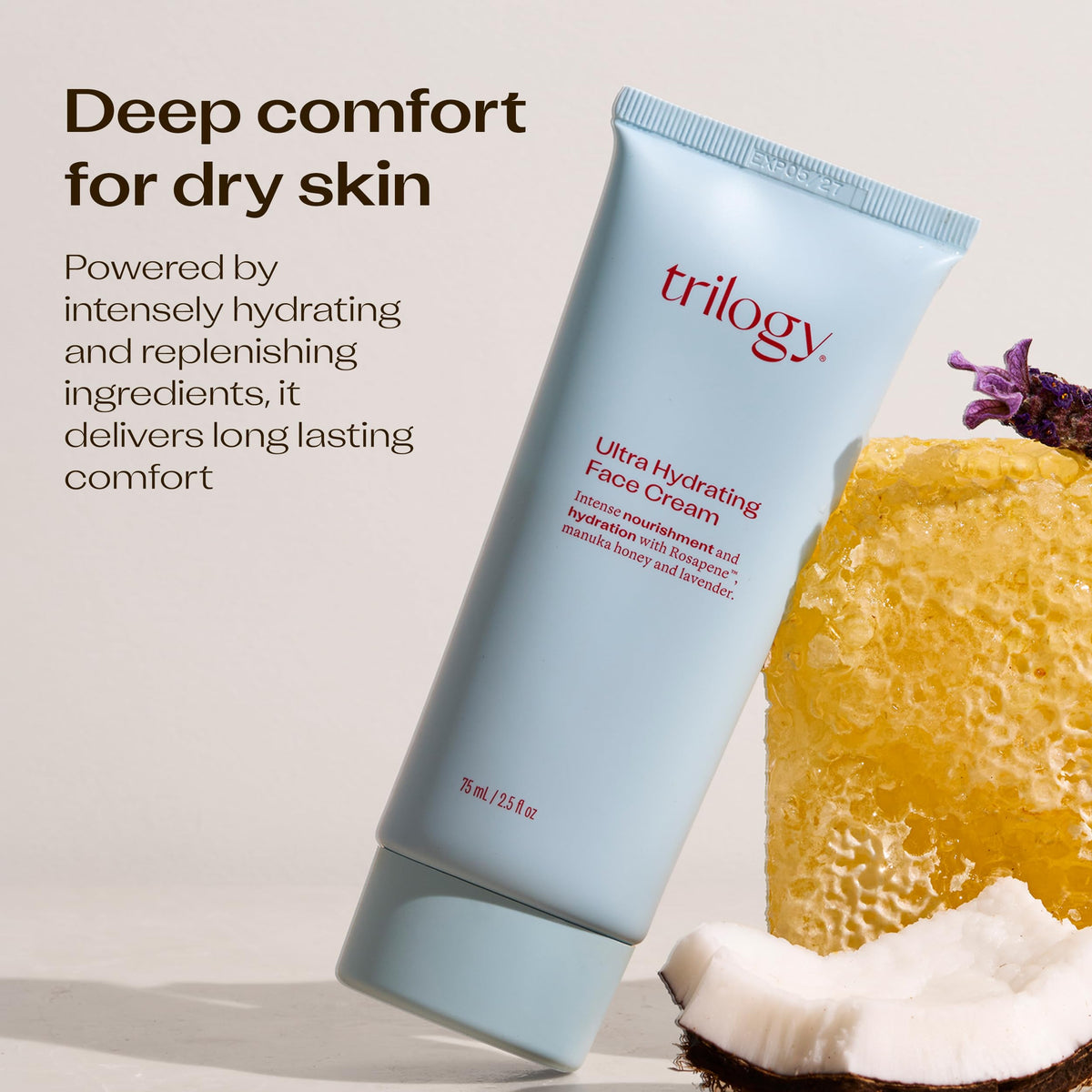 Trilogy Ultra Hydrating Face Cream for Dry Skin 2 5 Fl Oz - Trilogy Official Imagery - 7