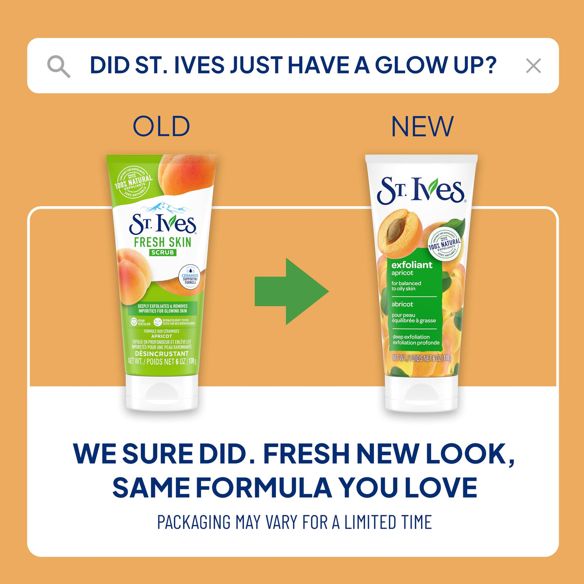 St Ives Fresh Skin Apricot Face Scrub Deep Exfoliator Skin - St. Ives Official Imagery - 4