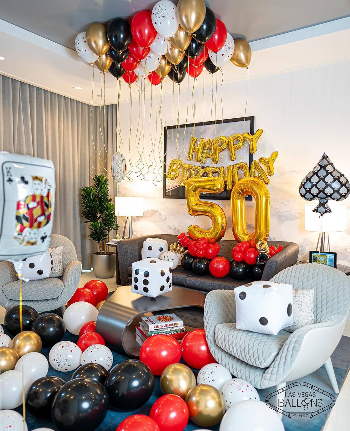 IWERP Gold 100 Balloon - Number Balloon 40 Inch, 100th Gold Birth - IWERP Official Product View 5
