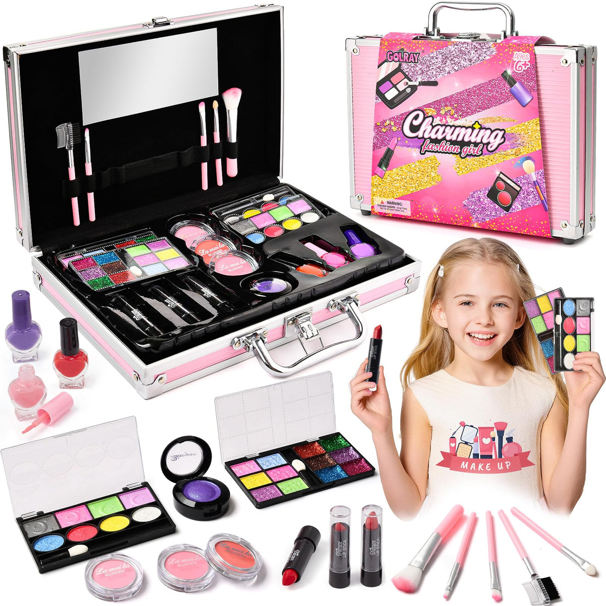 Golray Teen Makeup Kit for Girls Ages 8 12 Starter Full Make - Golray Official Imagery - 2