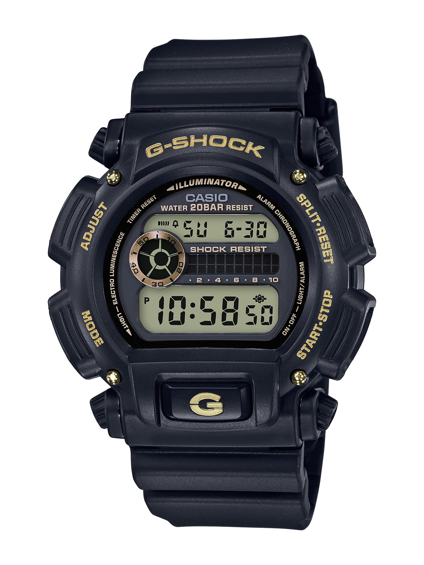 Casio DW9052 Series | Men’s Digital Watch | G-Shock | 1/100 SEC Stop W - View 5