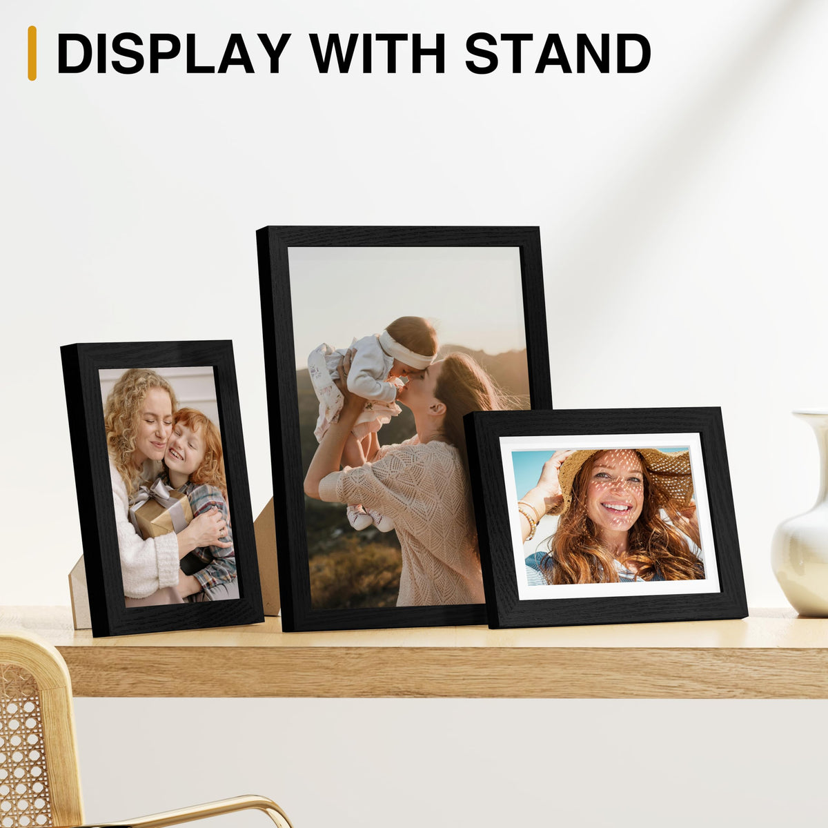 15 Pack Picture Frames Collage Wall Decor Wall Tabletop - Vittanly Official Imagery - 6