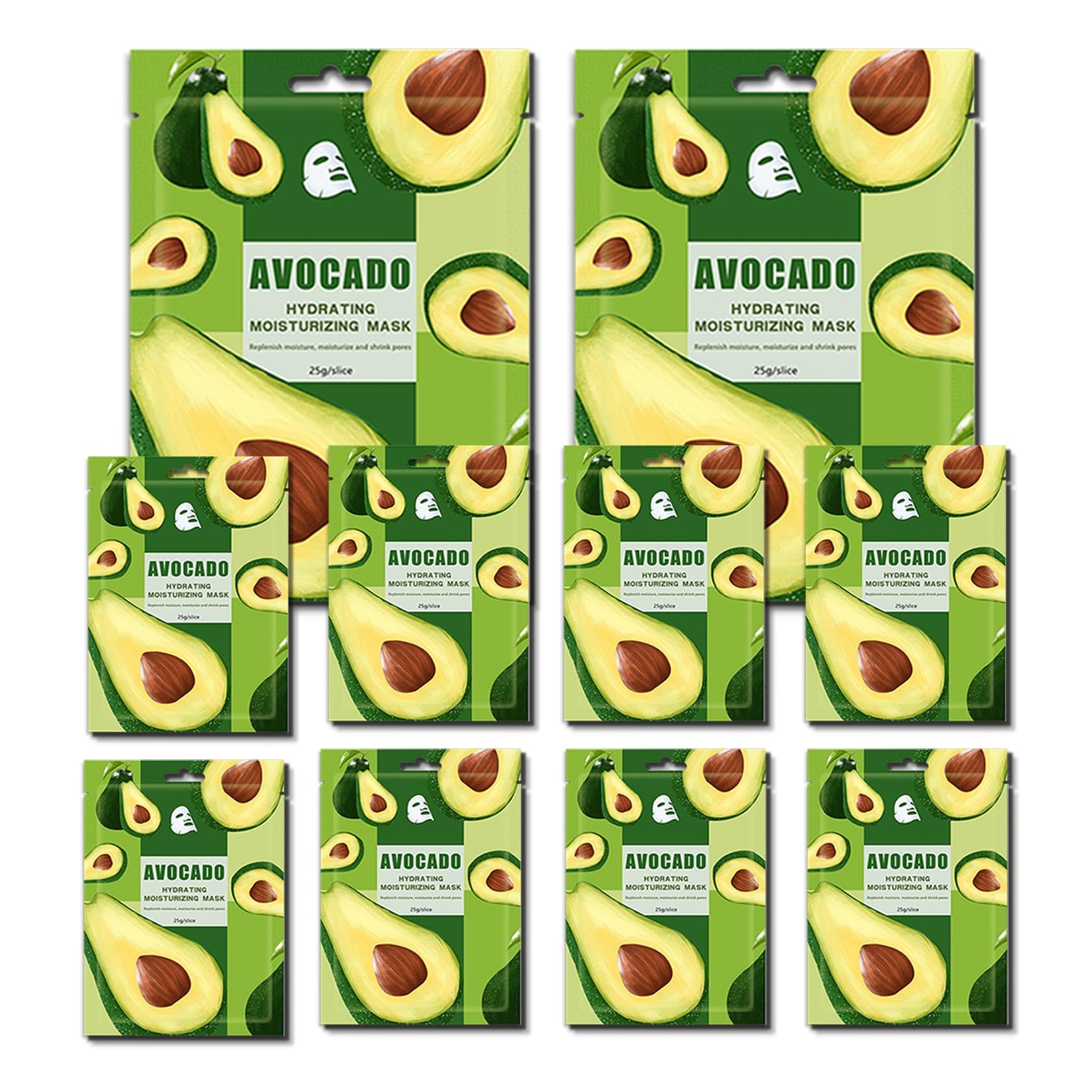Face Masks Skincare,Hydrating Sheet Masks,Collagen Night - LXTTDABEN