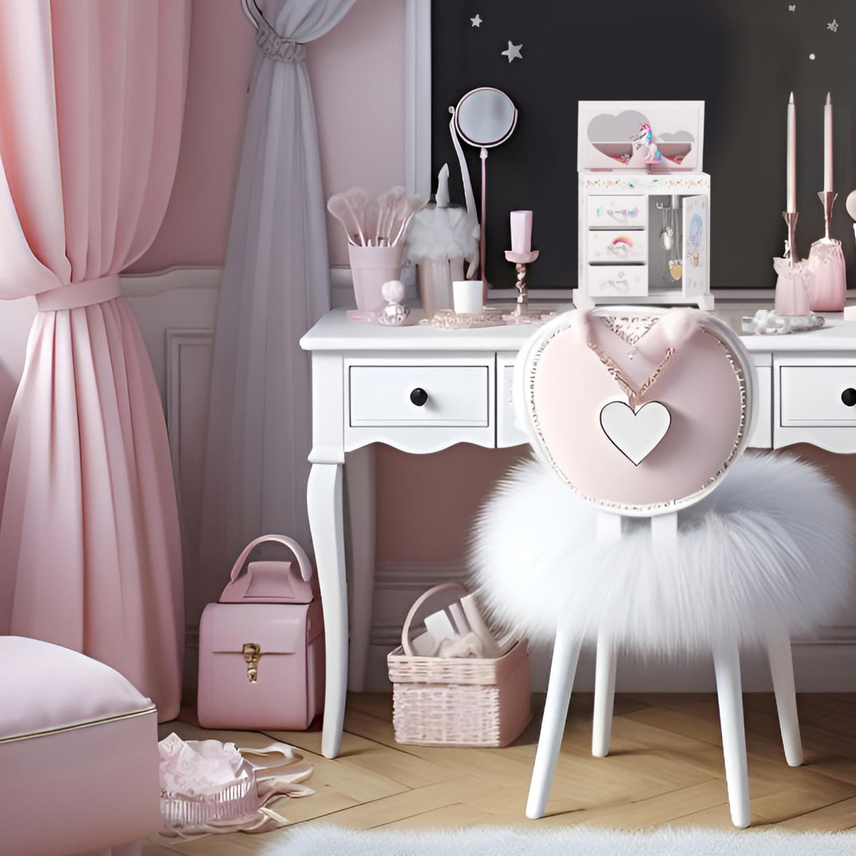 Pretty Me Unicorn Musical Jewelry Box for Kids - Pretty Me Official Imagery - 3