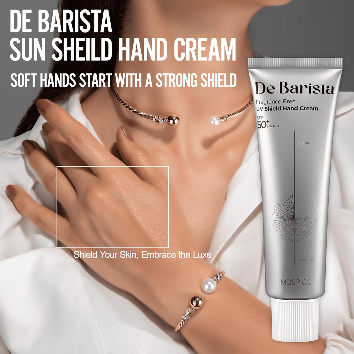 MD S PICK De Barista Hand Cream SPF50 PA 1 76 oz UV - MD'S PICK Official Imagery - 3