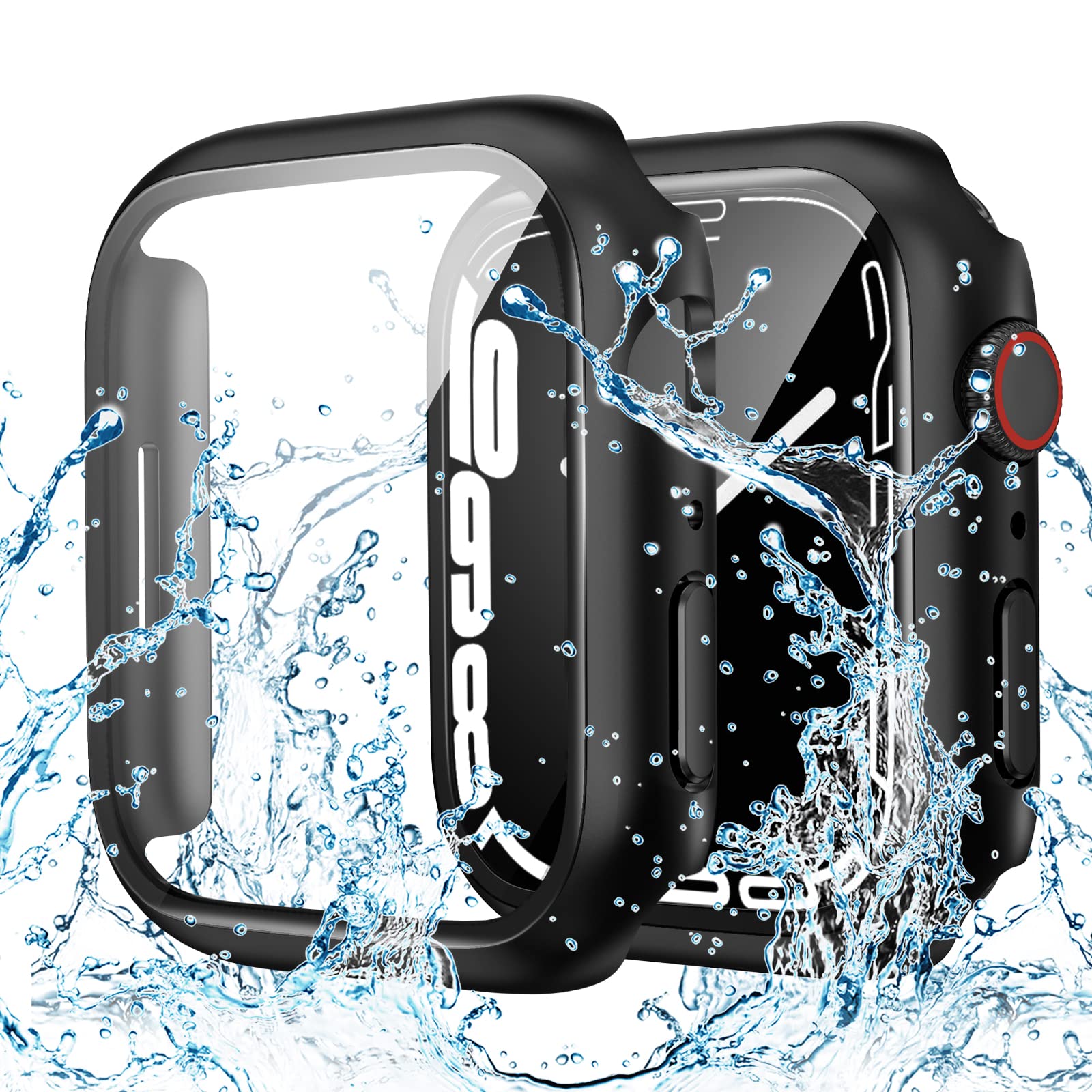 Goton IP67 Waterproof Case with Glass for Apple Watch 40mm Series 6/5/ - View 1