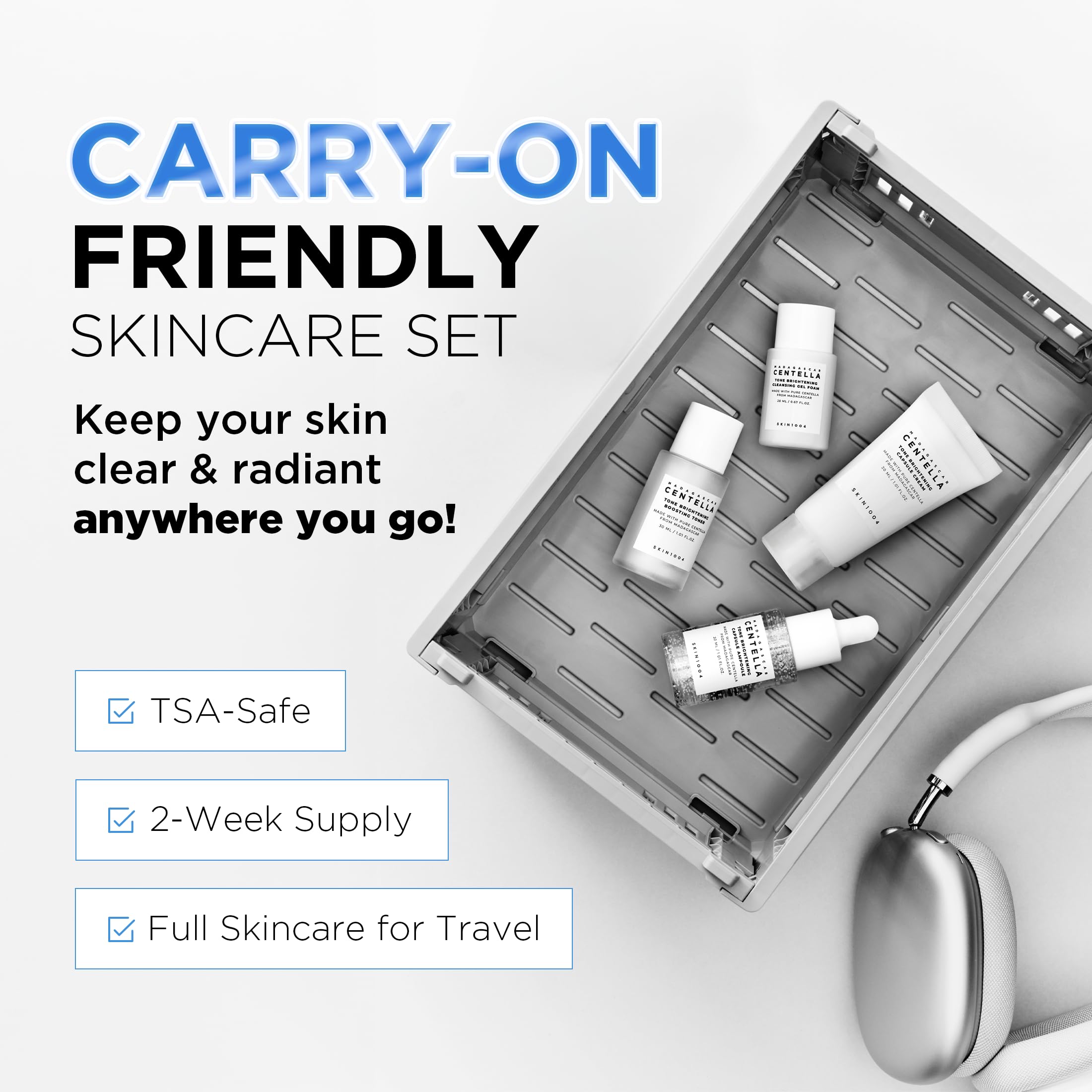 SKIN1004 Madagascar Centella Tone Balancing Travel Kit - SKIN1004 Official Product Imagery - 5