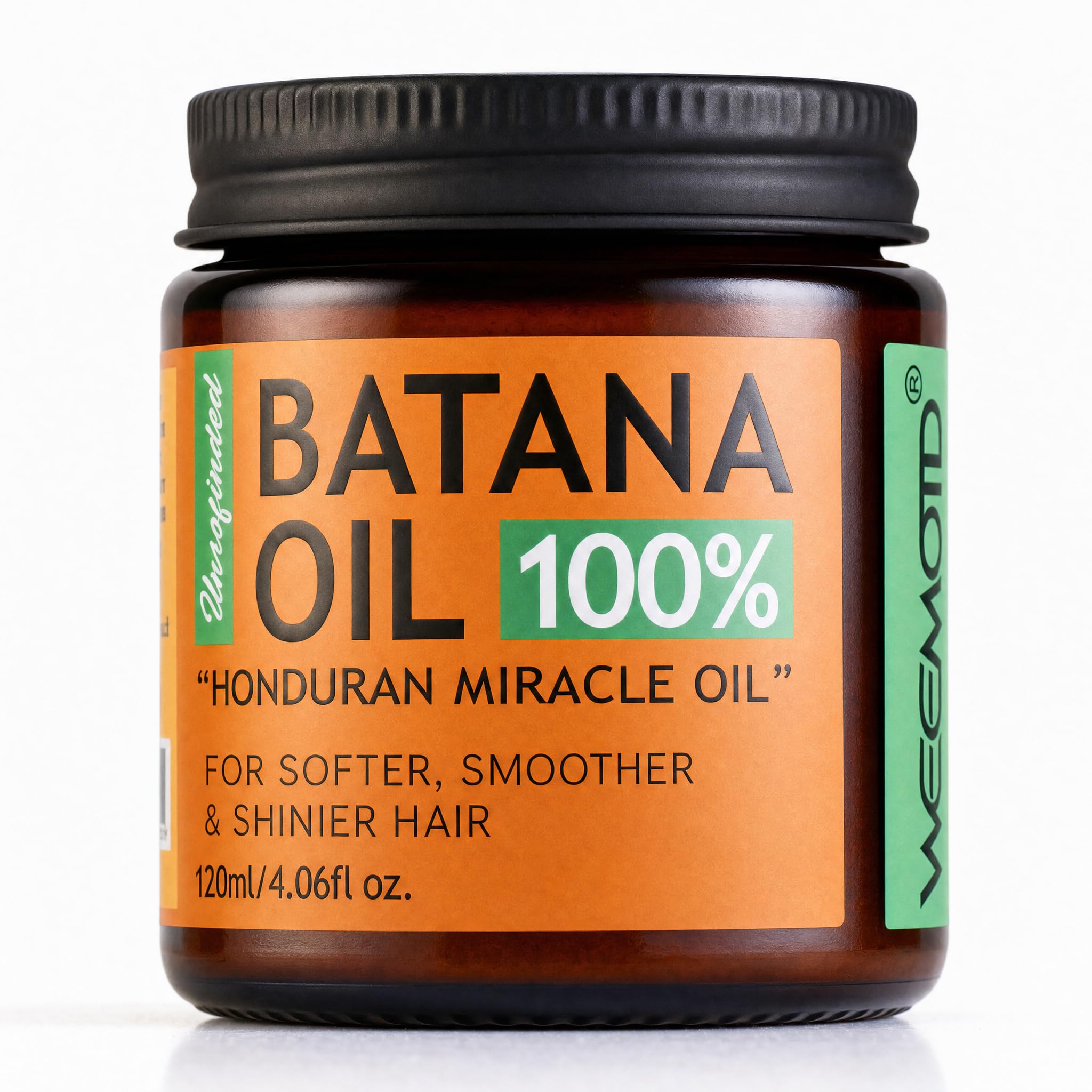 WEEMOTD 100% Raw Batana Oil for Hair from Honduras, 4.06 Fl Oz, Bright Coffee - WEEMOTD Official Product View 2