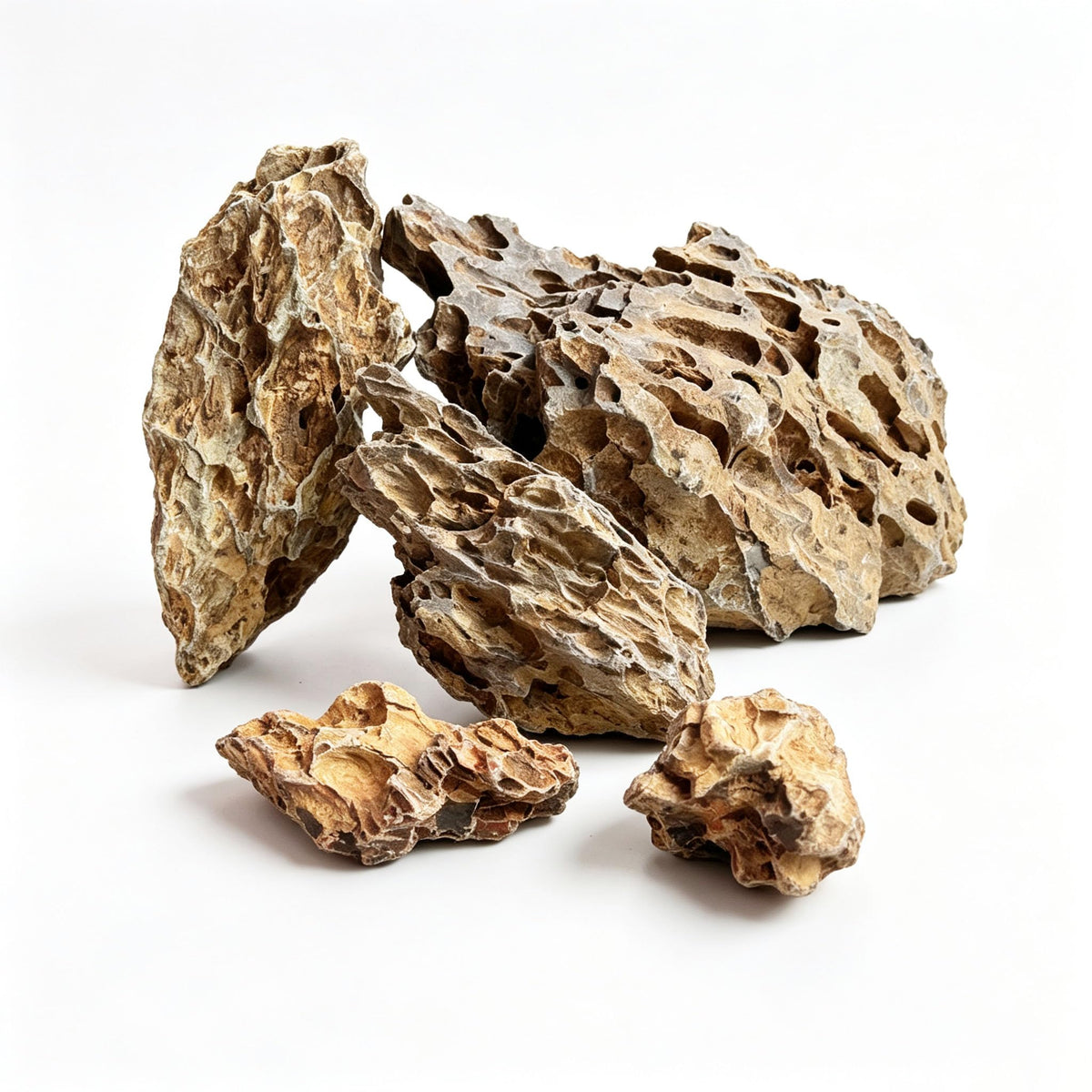 Seiryu Stone Aquascaping Rocks 5 lb Aquarium Stone Set - Korvuli Official Imagery - 8