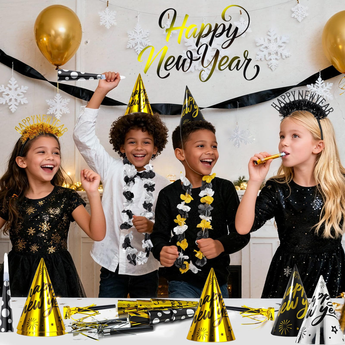 Atonofun 2026 New Years Eve Party Supplies for 20 Guests 48 - Atonofun Official Imagery - 6