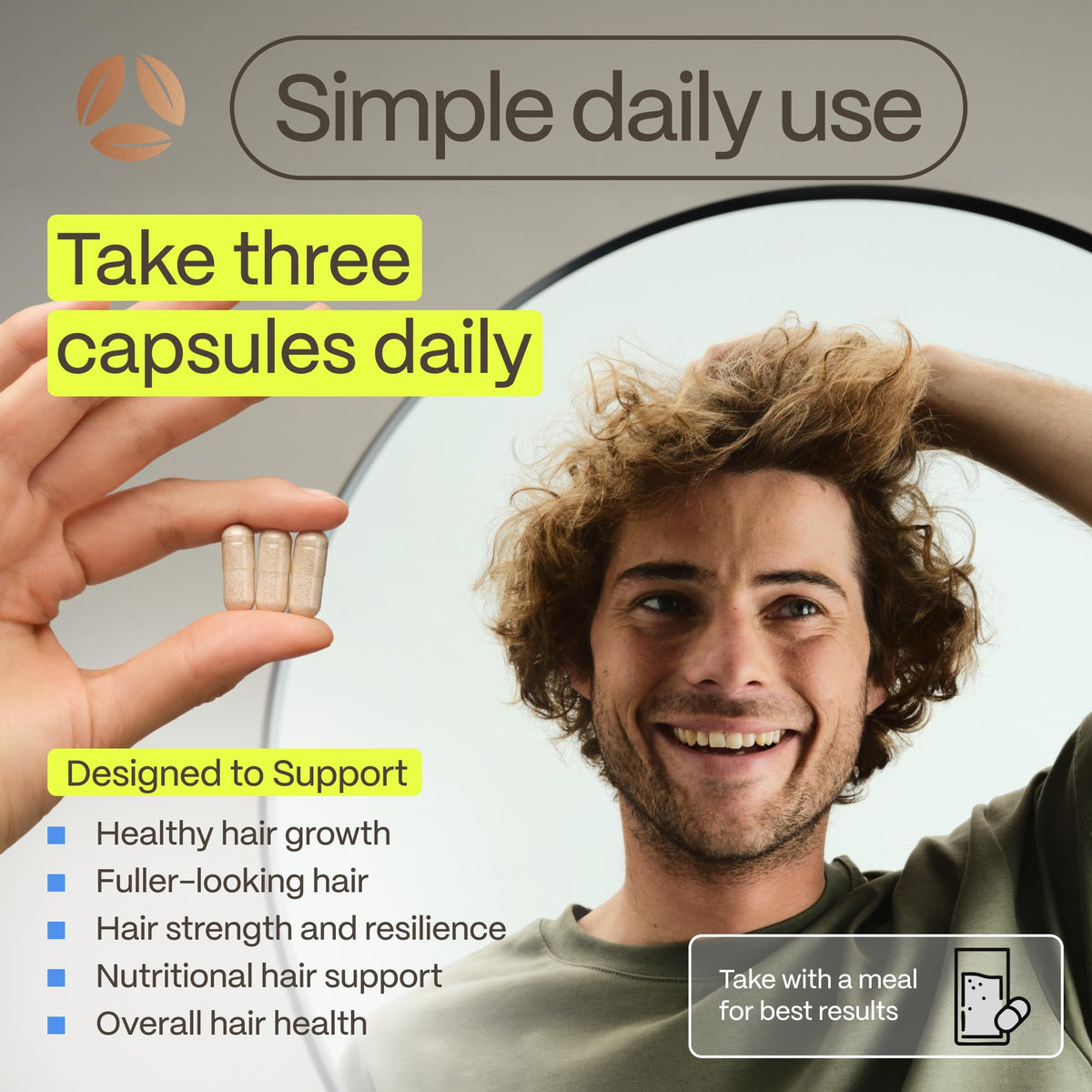 FoliGROWTH Top Hair Growth Density Vitamin Women Men - Advanced Trichology Official Imagery - 7